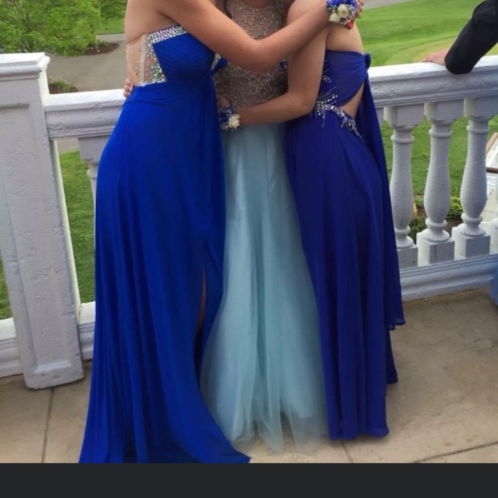 Blue Prom Dress